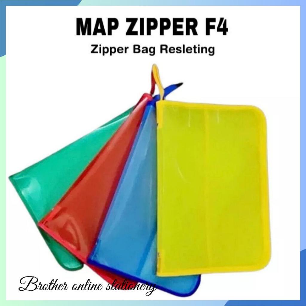 

BOS Map Zipper F4 Map Seleting/File Tas Dokumen/Map Tenteng Kantor