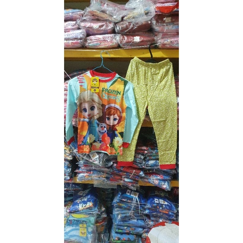 PIYAMA FROZEN ELSA CUDDLE ME BAJU TIDUR ANAK