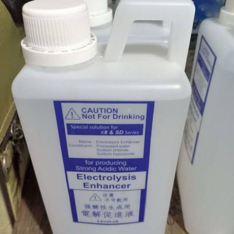 

electrolysis enhancer 1 liter cairan pembuat air PH 11,5 strong kangen water strong acidic water 1000 gram