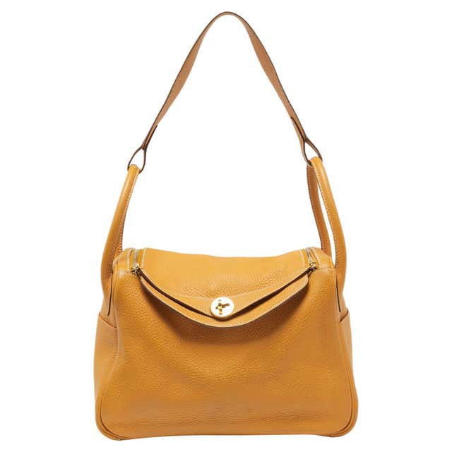 Tas 26Hermes Lindy26 Warna Kuning Premium Tas Selempang Wanita