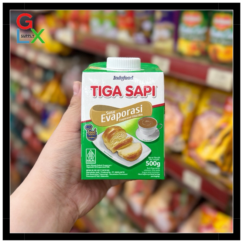 

GLX SUPPLY | TIGA SAPI SUSU EVAPORASI 500ml