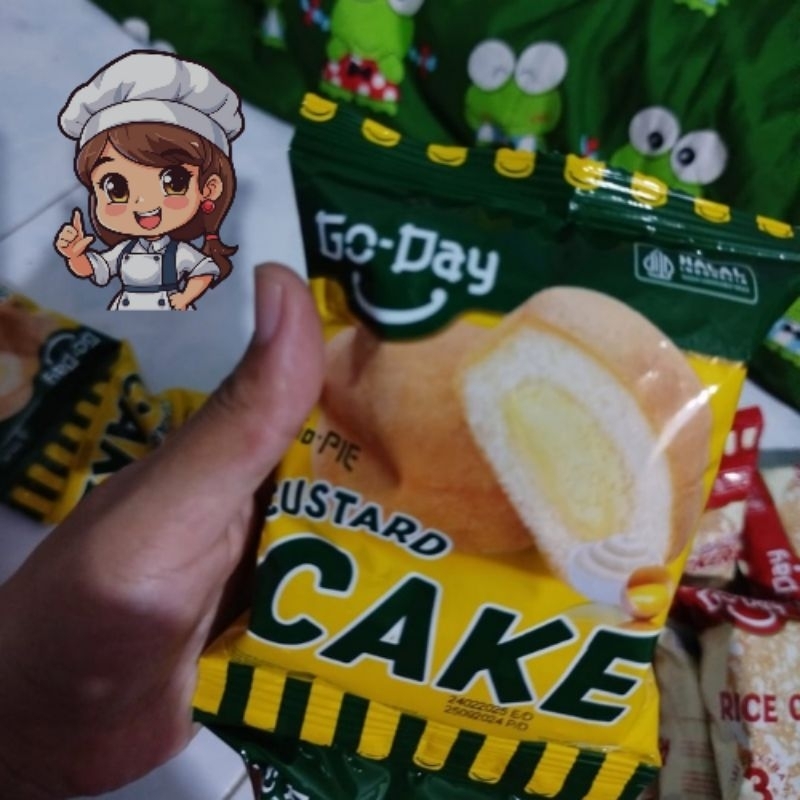 

GO Day Custard CAKE