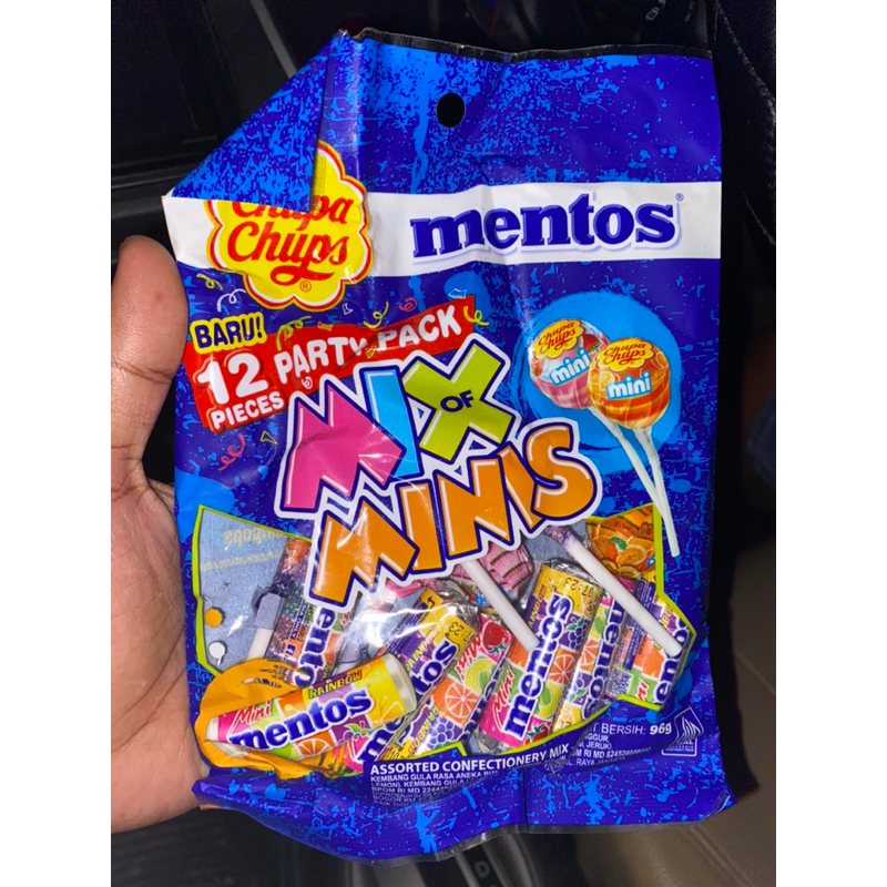 

Mentos Mix Mini Minis Party Pack 12 Piece