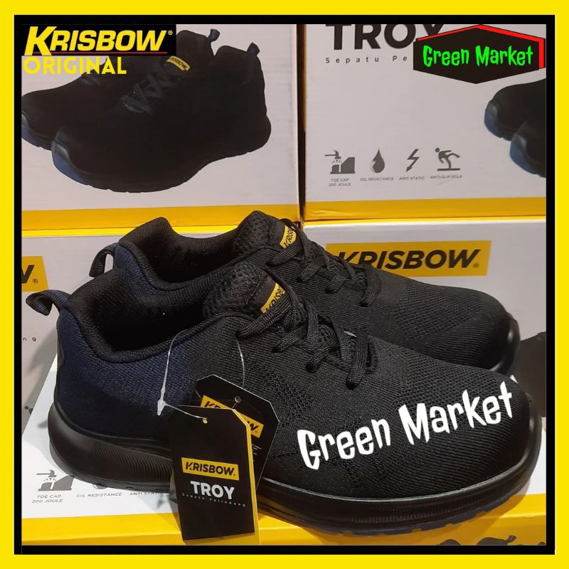Sepatu Safety Krisbow TROY || Safety Shoes Krisbow TROY || Pengganti Sepatu Safety Krisbow ARES
