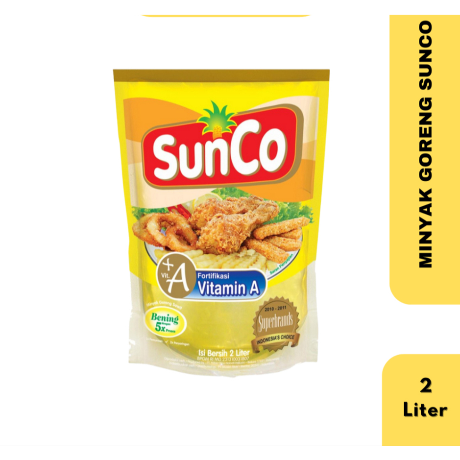 

Sunco Minyak Goreng 2L Refill - Pouch 2 Liter