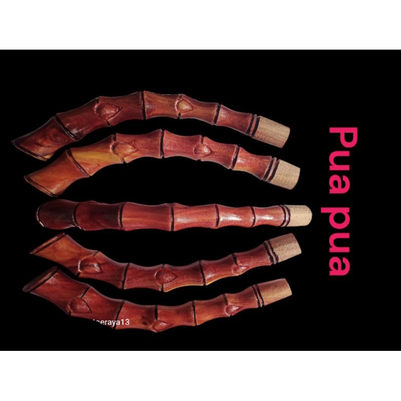 Pahul joran timbang mini,/jerpon 70cm  bahan kayu pua pua