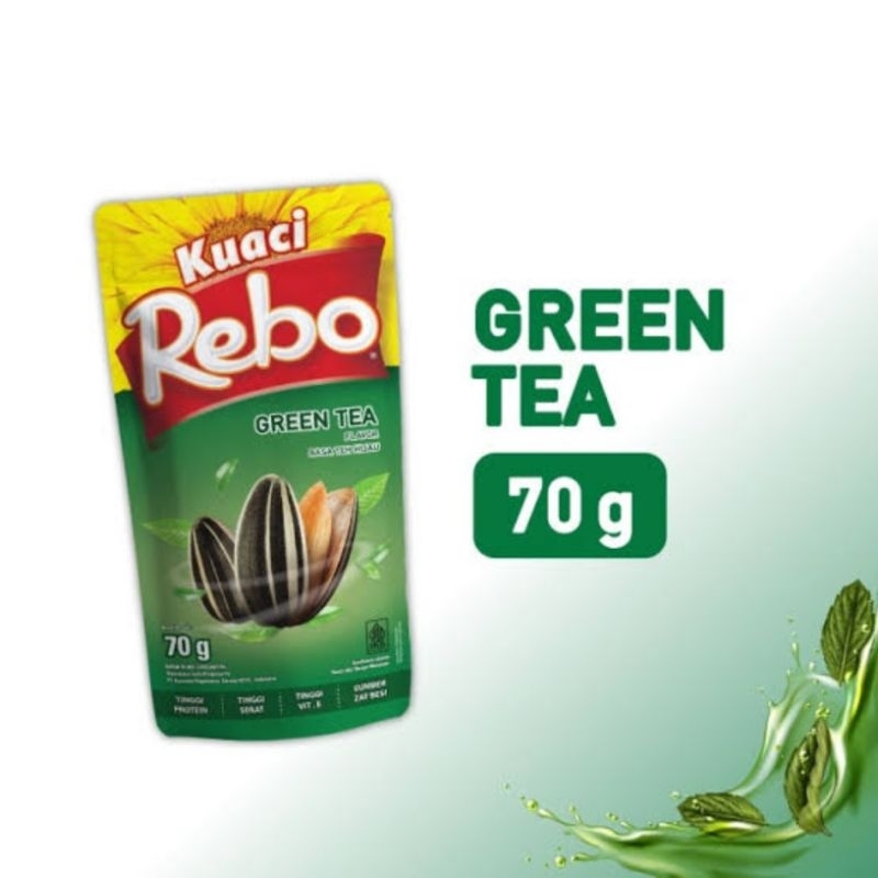 

Kwaci Rebo / Kuaci Rebo 70 Gram / Kuaci Rebo 140 Gram / Original / Salted Caramel / Greentea / Milk