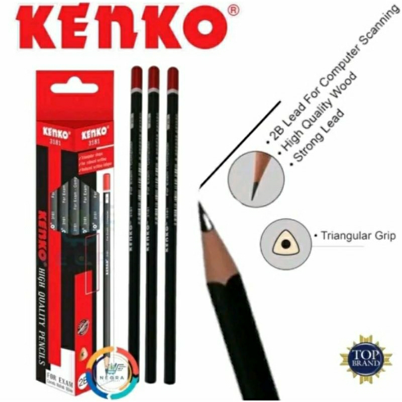

Pensil Kenko 2B 3181 /Pensil 2B