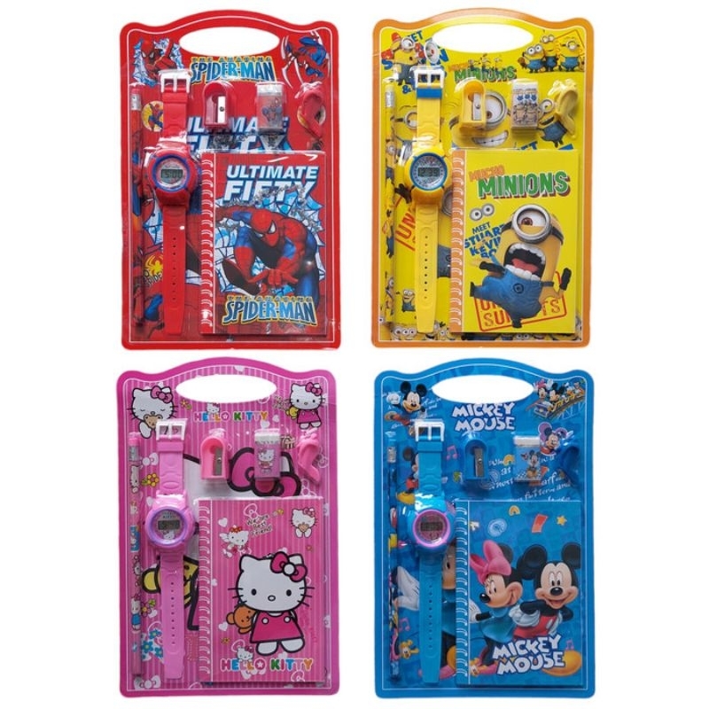 

1SET ALAT TULIS JAM KARAKTER