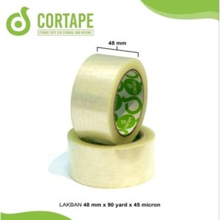 

LAKBAN CORTAPE ISOLASI SOLASI SOLATIP SOLATAPE BENING 90 YARD x 45 MM