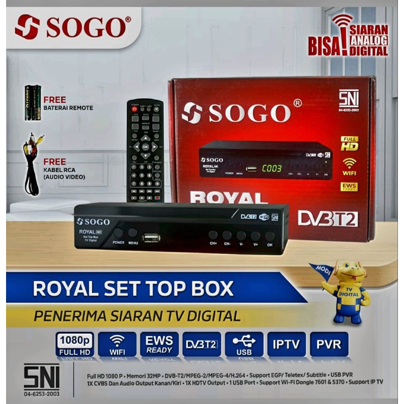 ROYAL SET TOP BOX SOGO