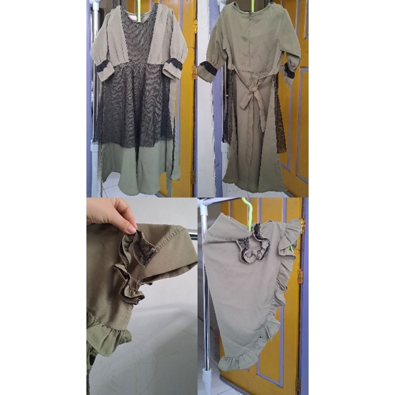 preloved set gamis anak by alfi huraiyah