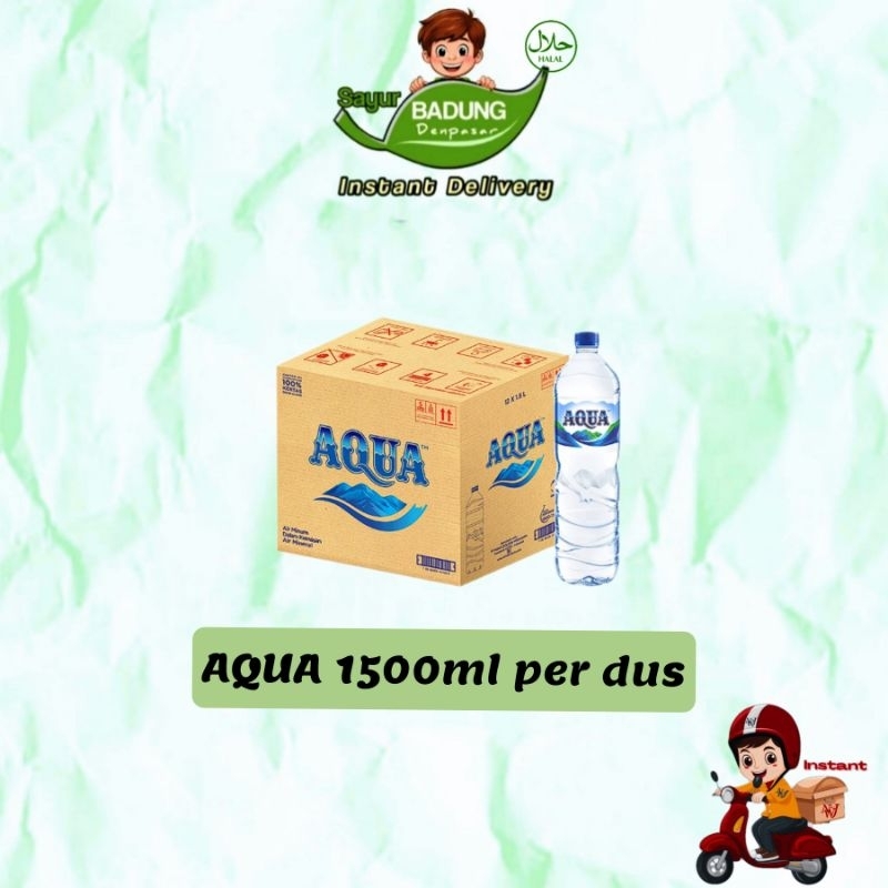 

AQUA 1500ml per dus _ Badung