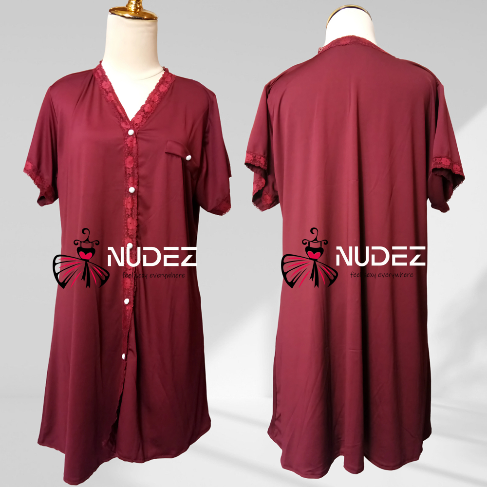 Baju Tidur Seksi Wanita Hot / Baju Dinas Malam Wanita Daster Bahan Spandek Premium N30