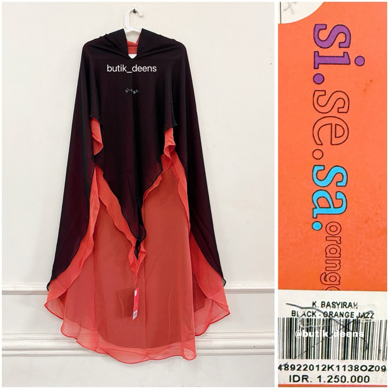 sisesa khimar black sumaya