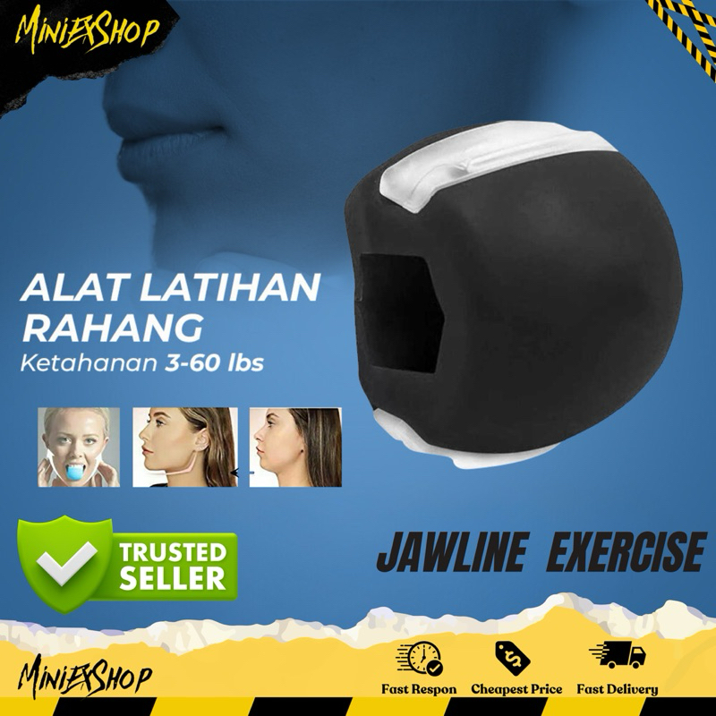 Alat Latih Rahang Jaw Jawline Exercise Training Ball Bola Latihan Rahang Meniruskan Pipi Otot Pipi K
