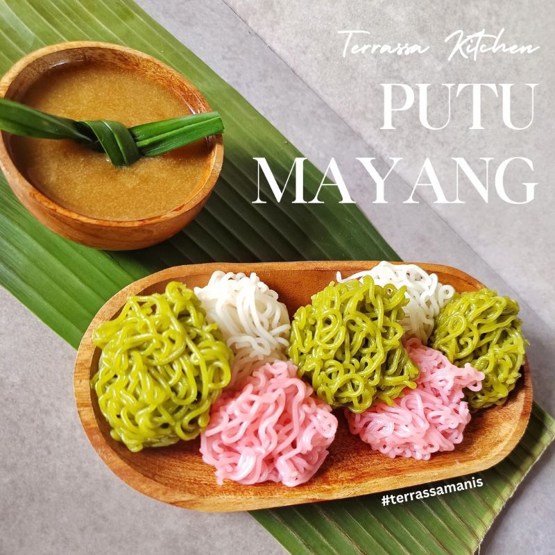 

Putu Mayang / Petulo isi 12 saus Kinca Gula Aren