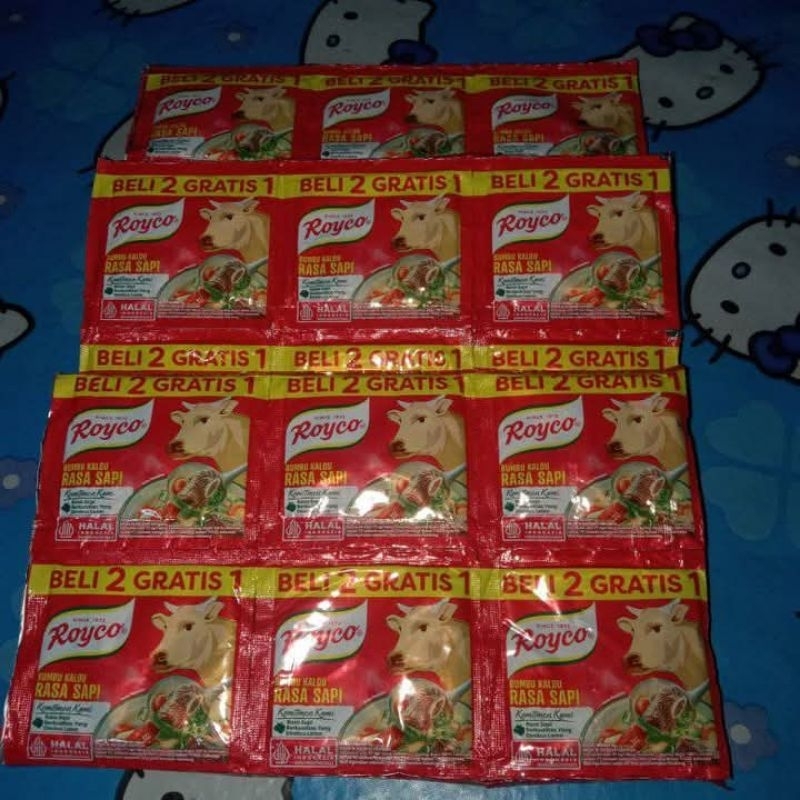 

royco 1 renteng (12 pcs) 5500