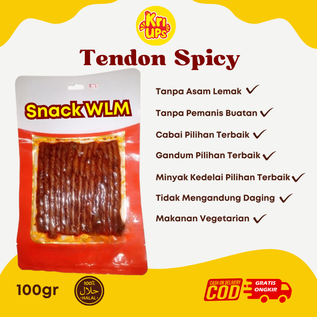 

Kriups - [Halal] Grosir Snack Camilan Pedas Gluten Makanan Ringan Vegetarian Jajanan Viral Banjarmasin