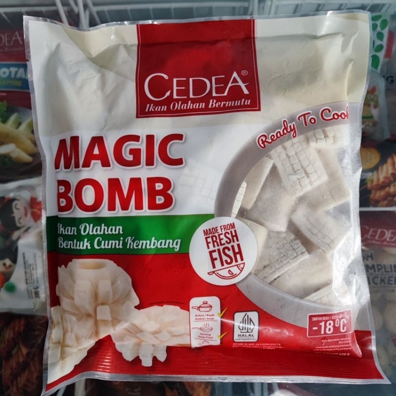 

Cedea Magic Bomb Ikan Olahan Bentuk Cumi Kembang 500g