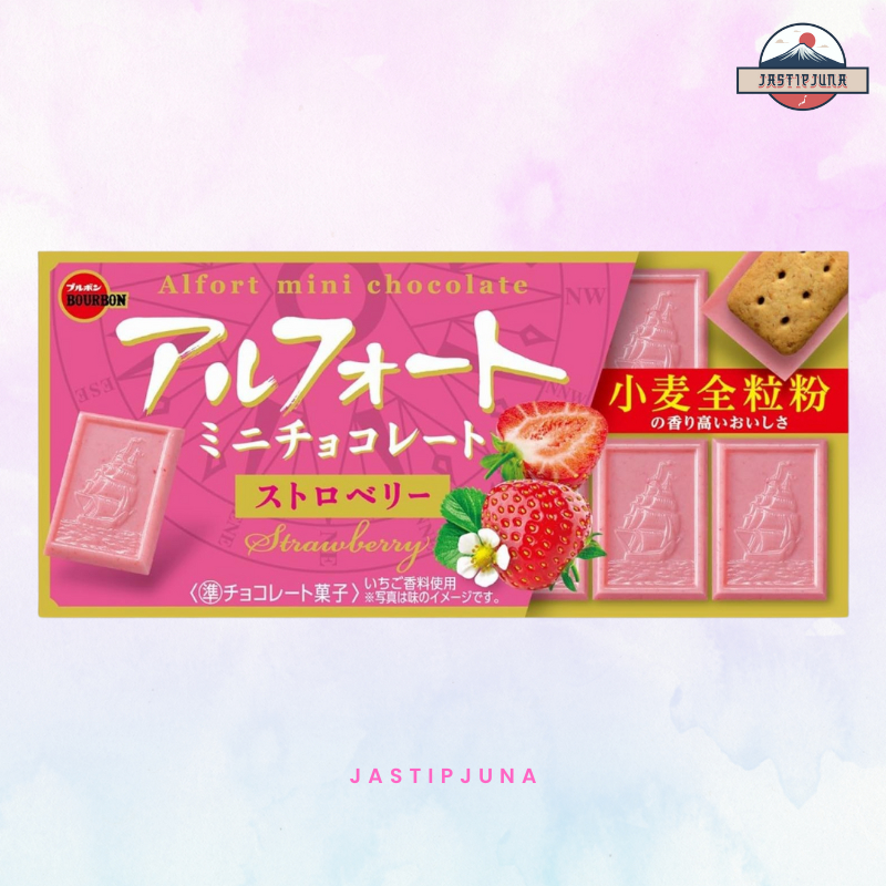 

RB Bourbon Alfort Mini Chocolate Jepang 55gr Morinaga Renyah