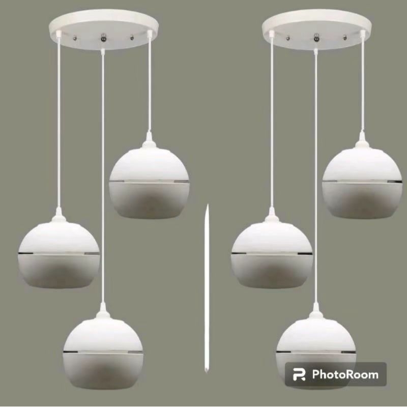 LAMPU HIAS BOLA LAMPU GANTUNG MINIMALIS PVC