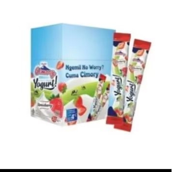 

Cimory Squeeze stik Blueberry& Strawberry 40gr(paket isi 25pc+2 sample)Exp 06 2025