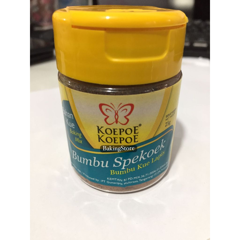 

Koepoe-Koepoe/Kupu-Kupu Spekoek25gr !-