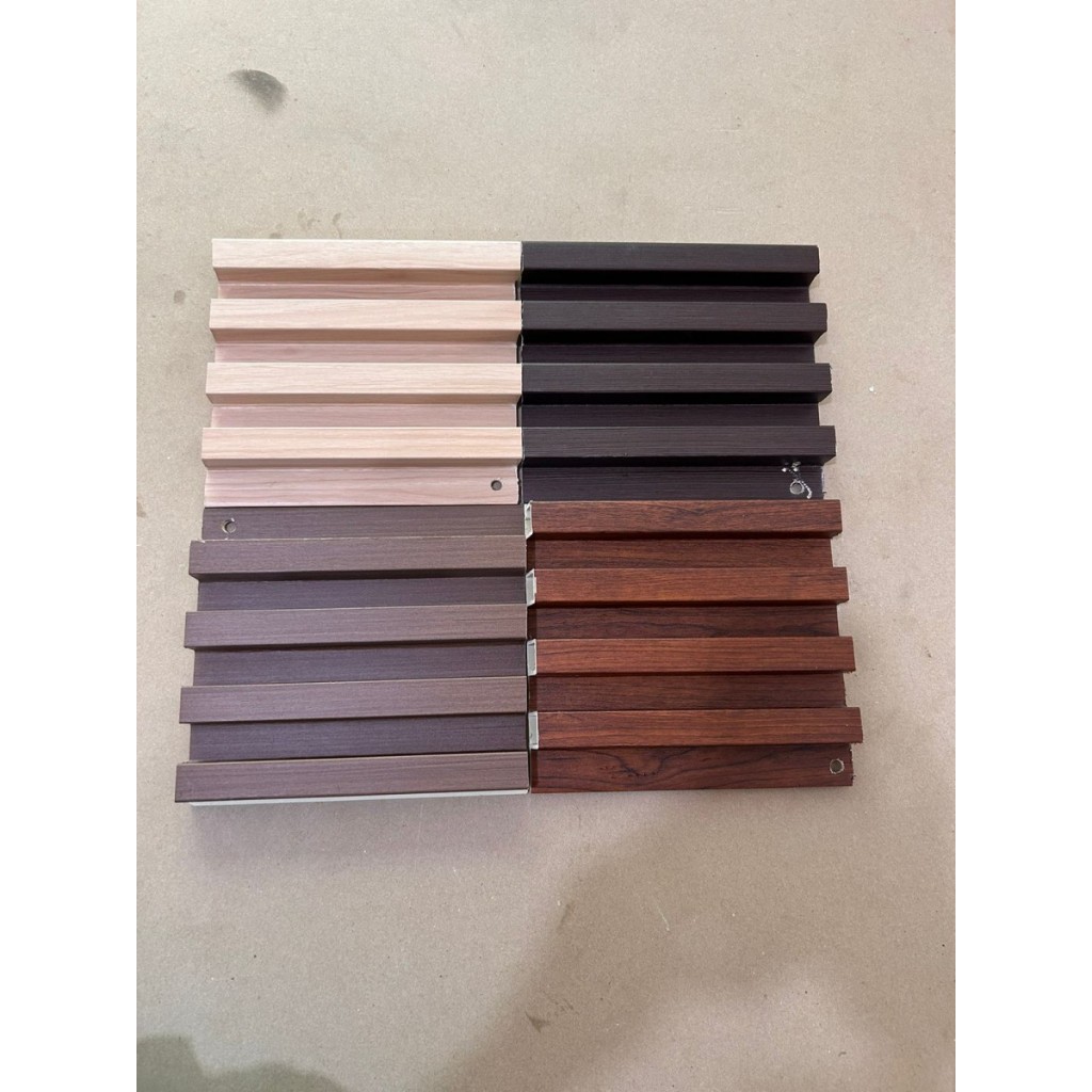 WPC Wall panel 3mtr Dekor dinding | Wood Panel | Merk DENTA ( MEDAN )