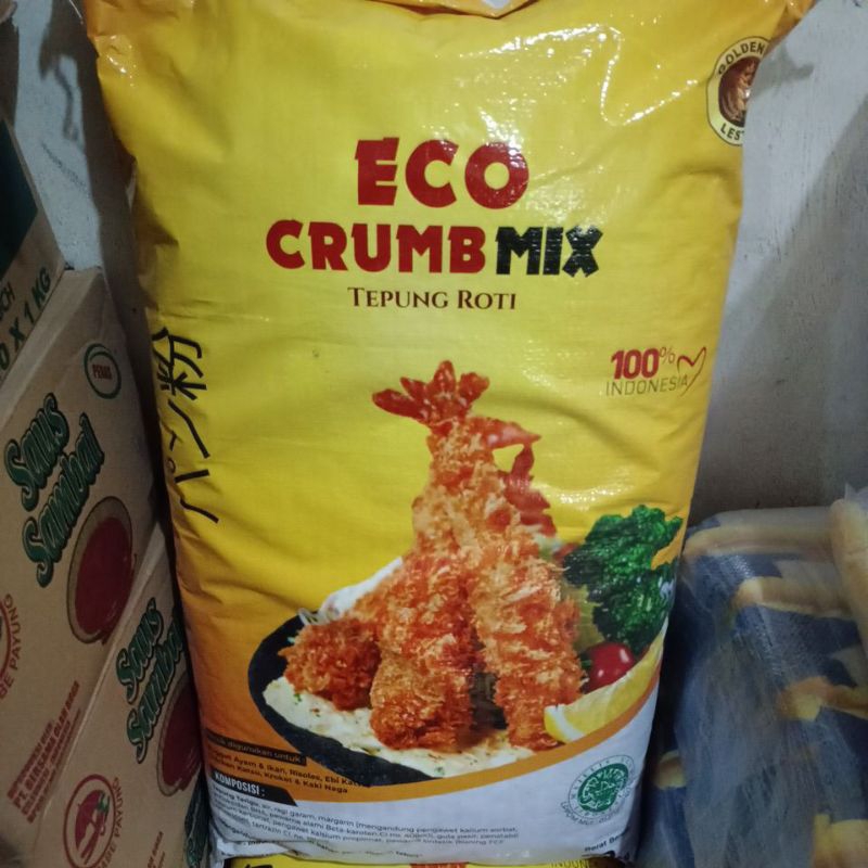 

tepung roti/panir per sak 10kg