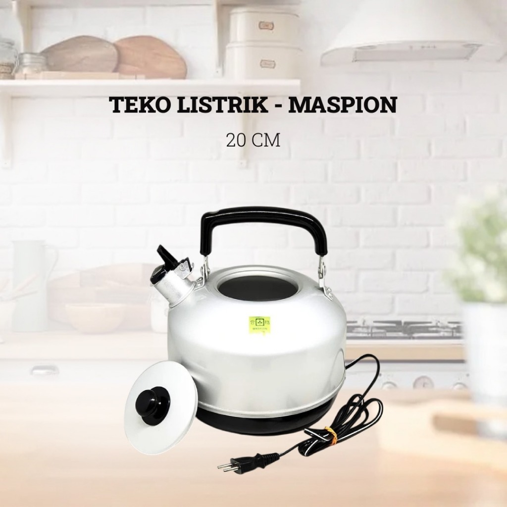 MASPION Kettle / Teko Listrik 20 Cm