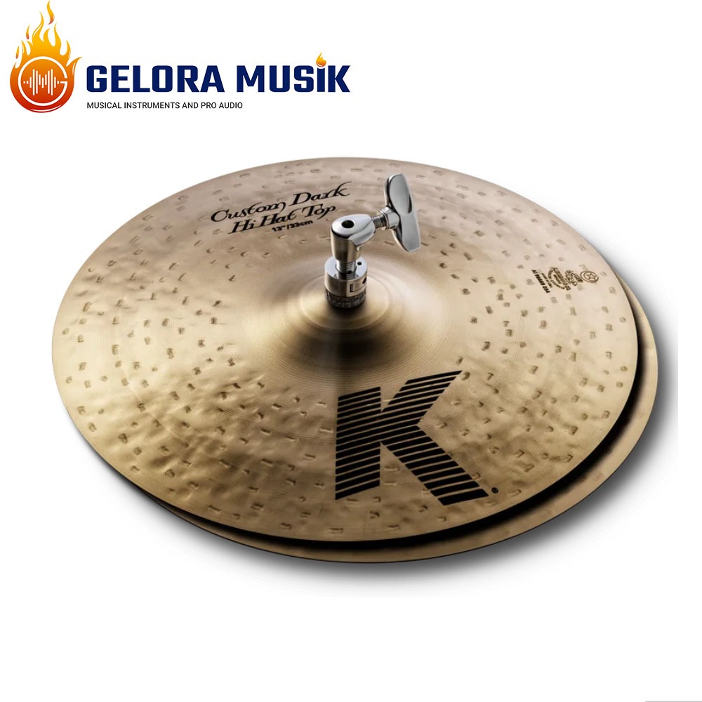 Cymbal Hi-Hat Zildjian K Custom  14" Dark K0943