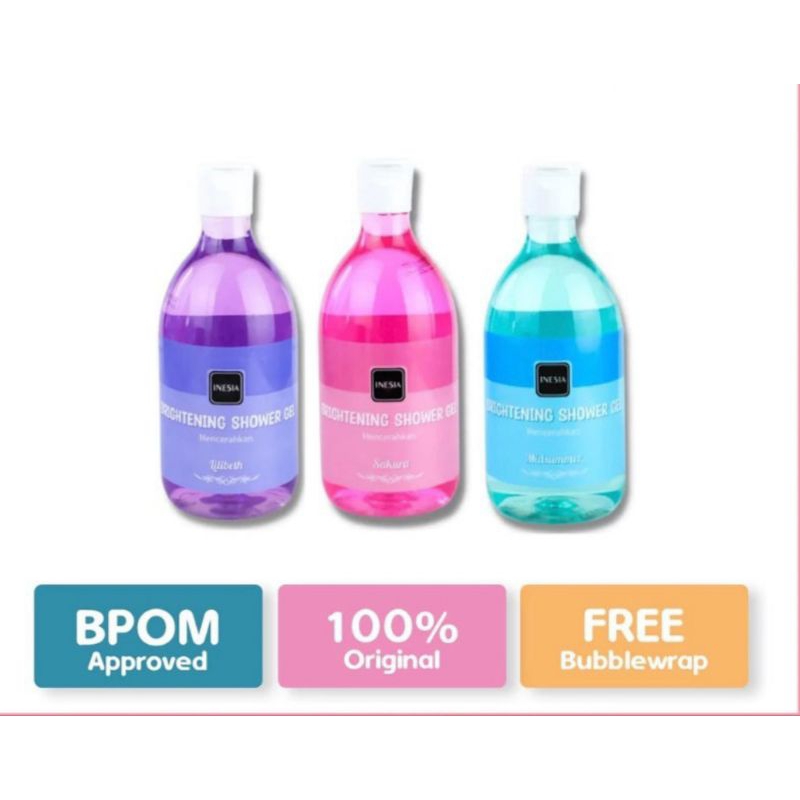 INESIA BRIGHTENING SHOWER GEL