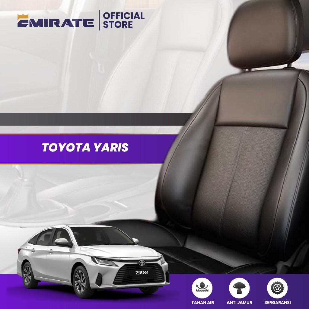 Sarung Jok Mobil / Cover Jok Mobil Toyota Yaris / Yaris Bakpao / Yaris Lele / Yaris Cross - CS Autol