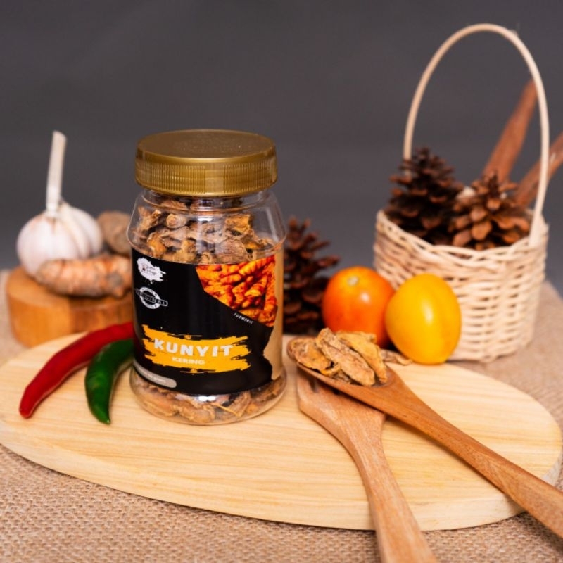 

Dapoer Natasya - Kunyit Kunir Utuh Turmeric Bumbu Masak Murni Botol (50gram)