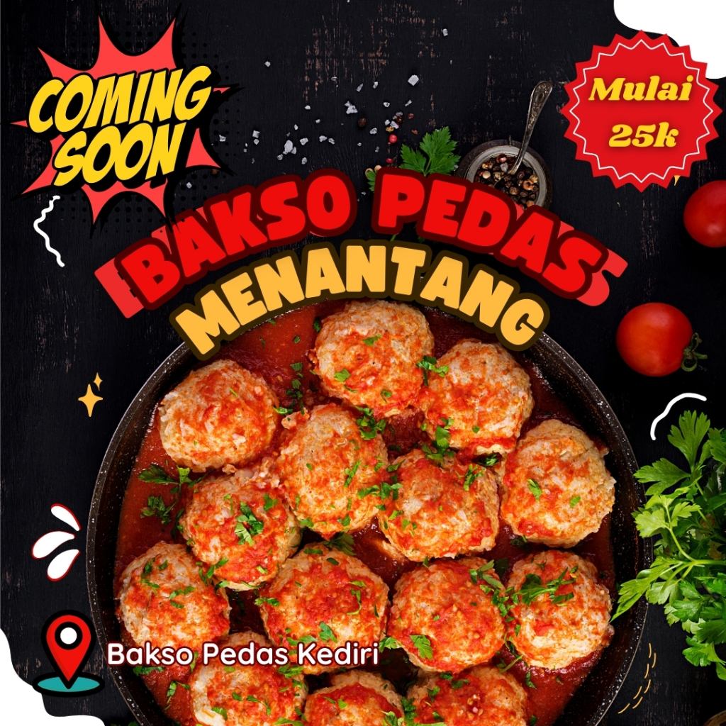 

Bakso Pedas Kediri, Bakso Jamur, Bakso Udang, Bakso Keju