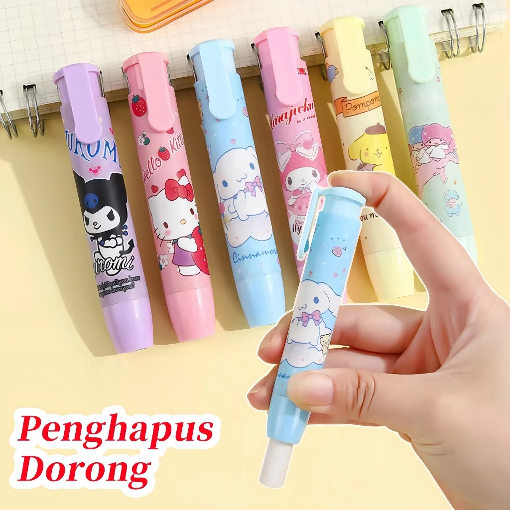 

Penghapus Pensil Mekanik Karakter Sanrio Hello Kitty Melody Penghapus