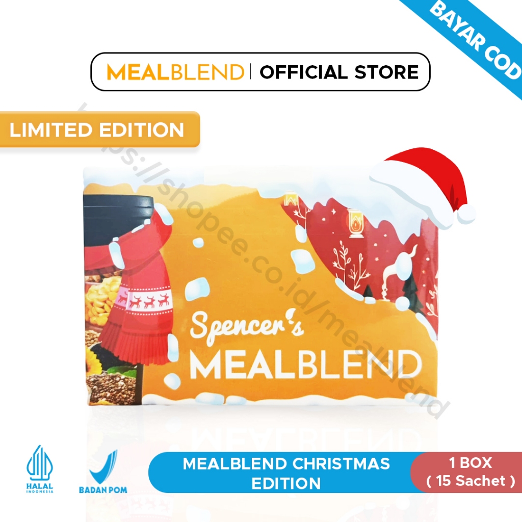 

Spencer's MealBlend 1 Box 15 Sachet - Meal Replacement Sarapan Diet Official Store Shop