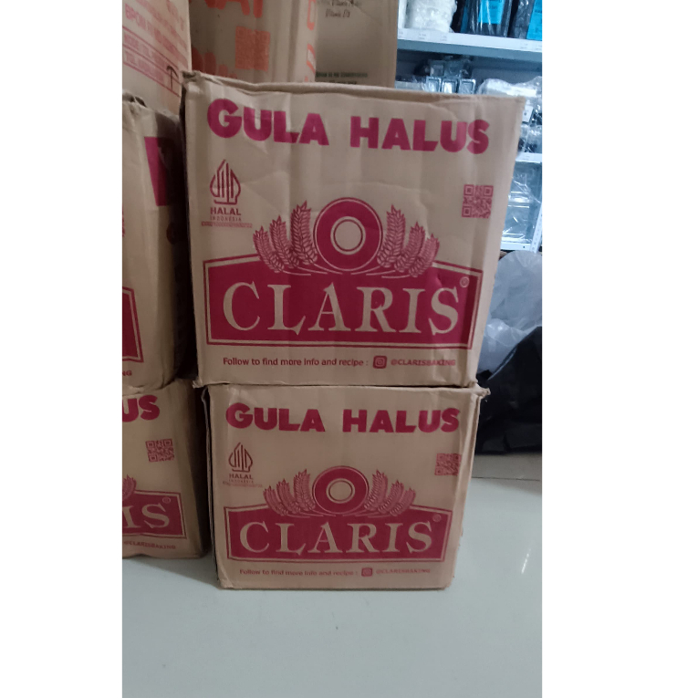 

1 Dus Gula Halus Claris Isi 16 Pcs x 250 Gr