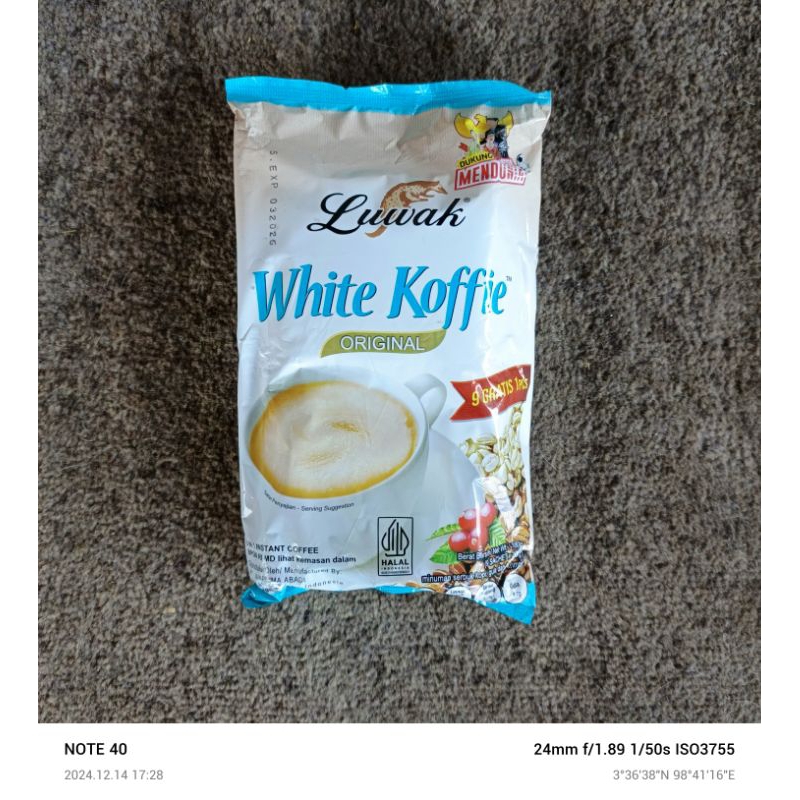 

LUWAK WHITE COFFEE ~ 1 PACK / RENCENGAN (COD J&T DAN SPX)