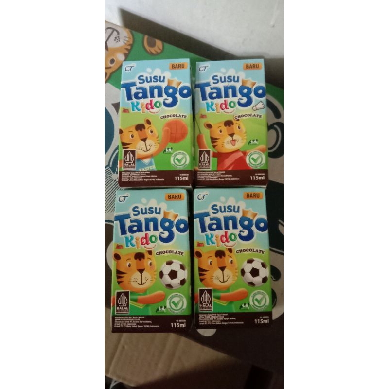 

susu tango paket 4pcs/isi 115ml/susu uht/susu anak/susu rasa/susutango