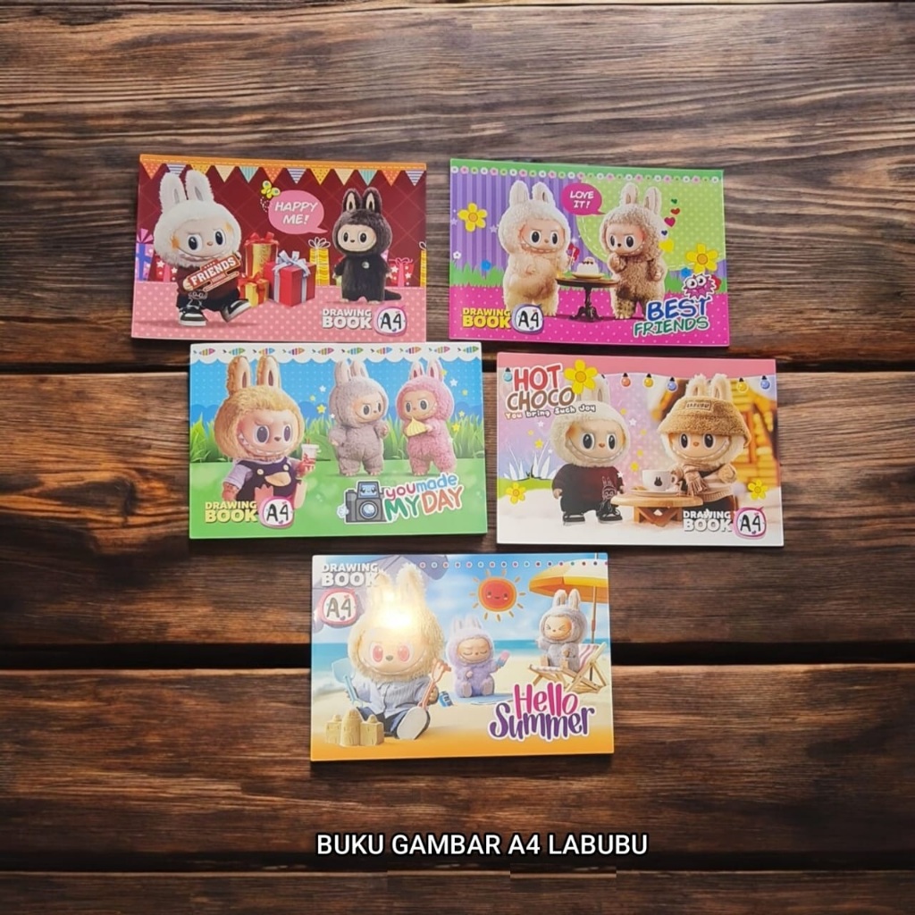 

BUKU GAMBAR LABUBU A4