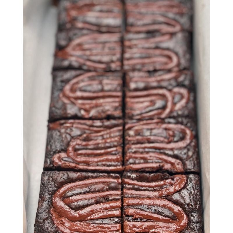 

Nutella Brownies 10 bites