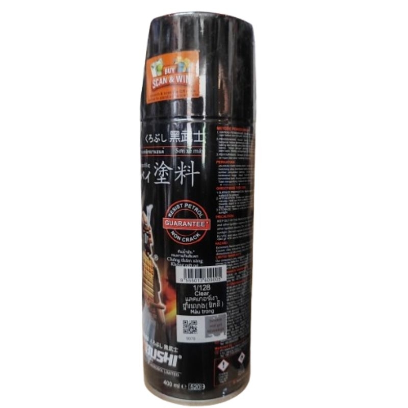 Pilox samurai clear gloss 128 400ml