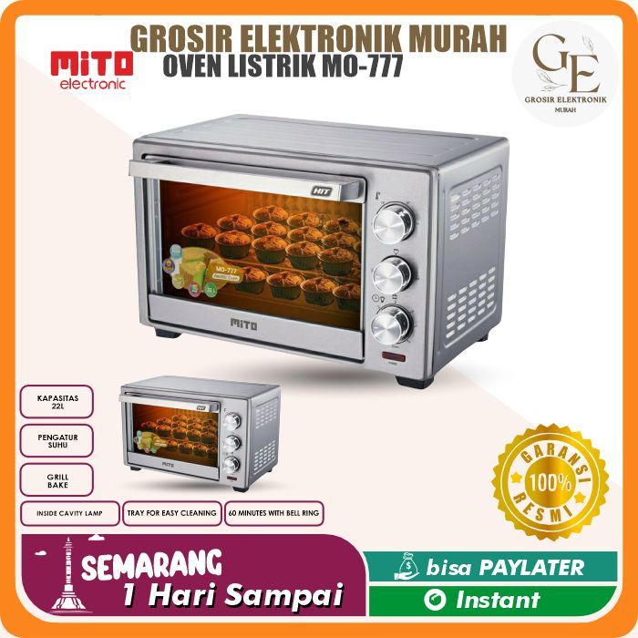 Oven MITO MO-777 OVEN Listrik Mito Kapasitas 22 Liter