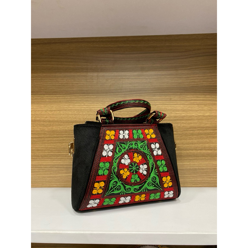 Tas Aceh Beludru Motif Gayo