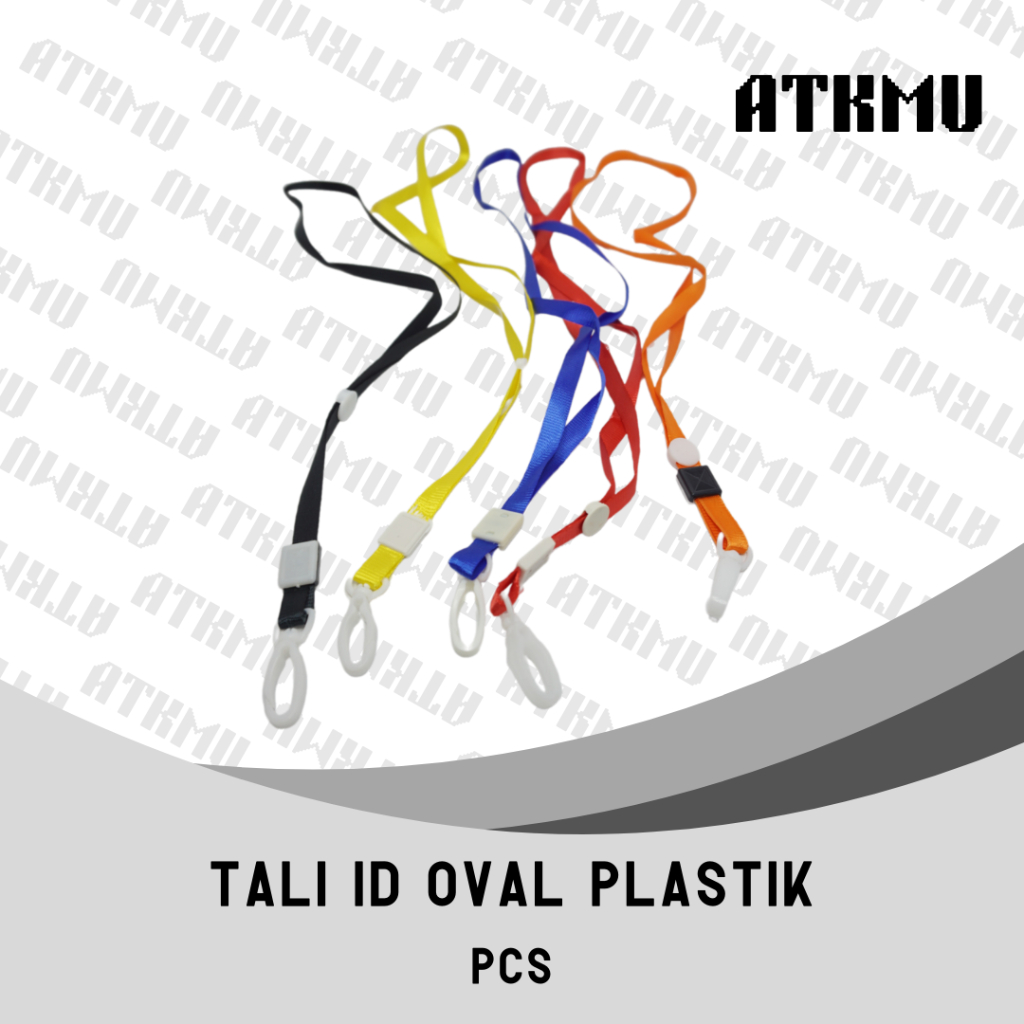 

Tali Id Card Lanyard / Tali Oval Cantol Plastik (pcs)