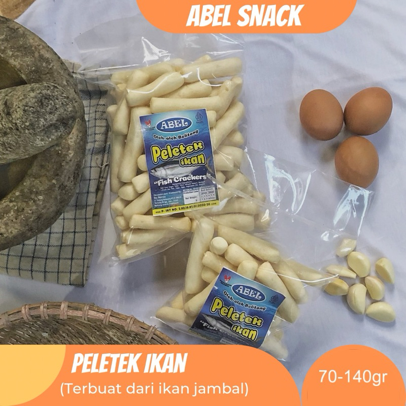 

Peletek ikan getas ikan asli belitung abel neto 70-140gr