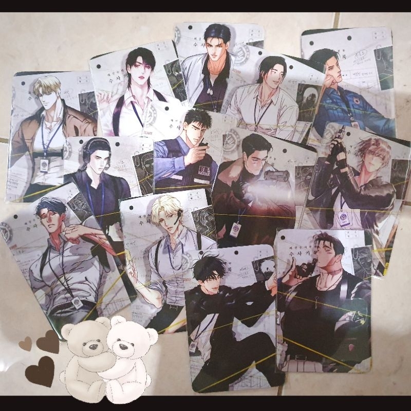 new photocard manhwa BL/yaoi unofficial (bkn official)