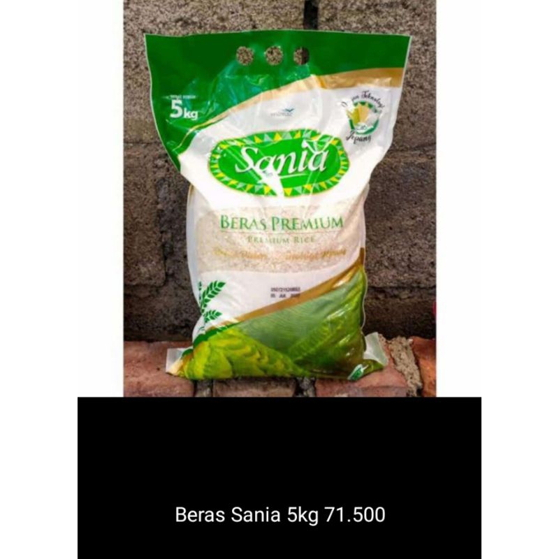 

beras Sania 5 kg